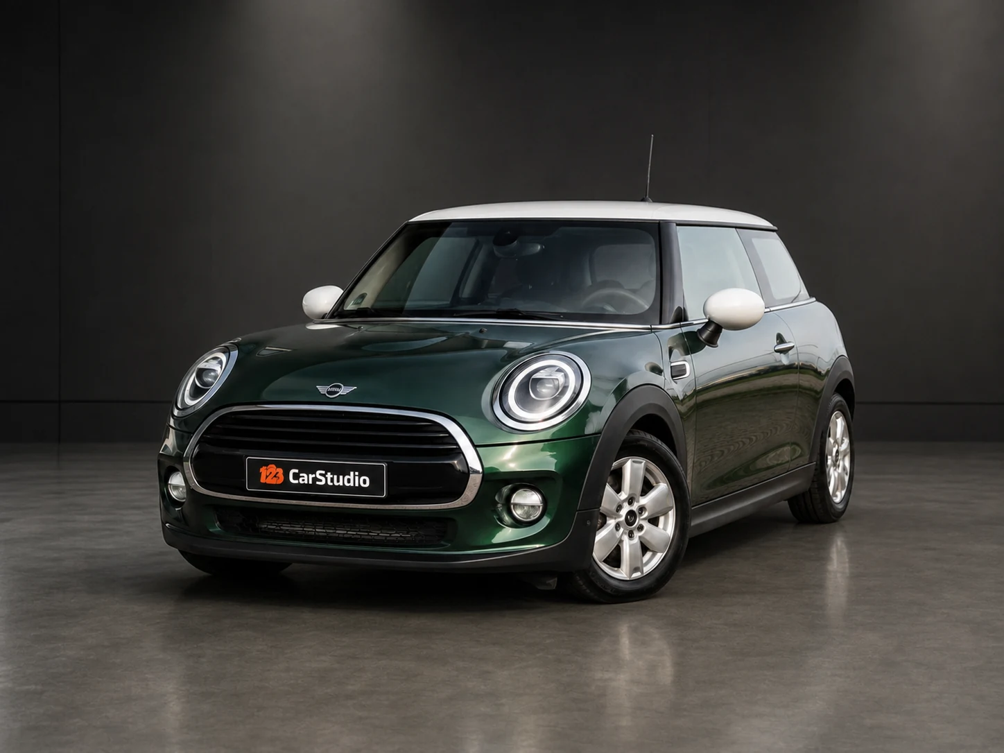 MINI Cooper in de grafietstudio